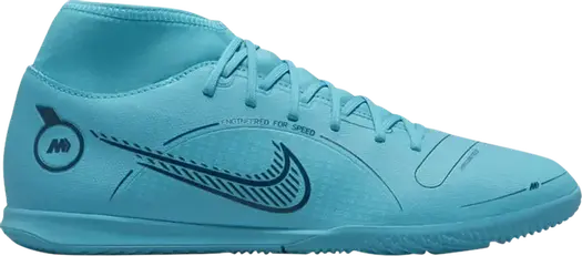Кроссовки Nike Mercurial Superfly 8 Club IC 'Chlorine Blue', синий