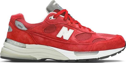 Кроссовки New Balance Kith x 992 Made in USA 'Kithmas Collection - Team Red', красный