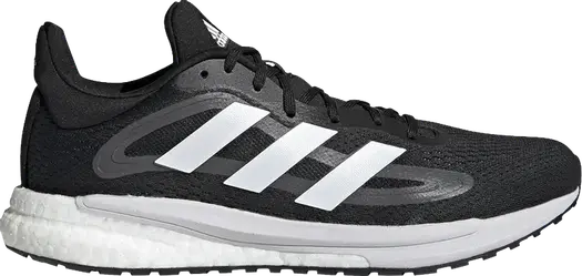 Кроссовки Adidas SolarGlide 4 'Black White', черный