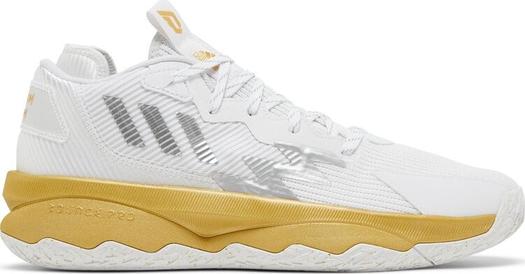 Кроссовки Adidas Dame 8, белый