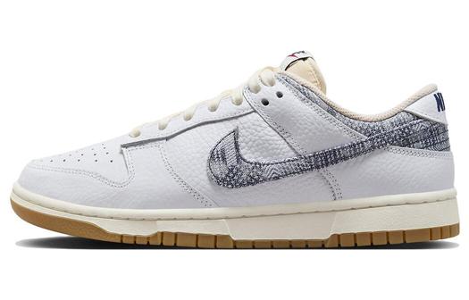 Кроссовки Nike Dunk Low, белый/бежевый