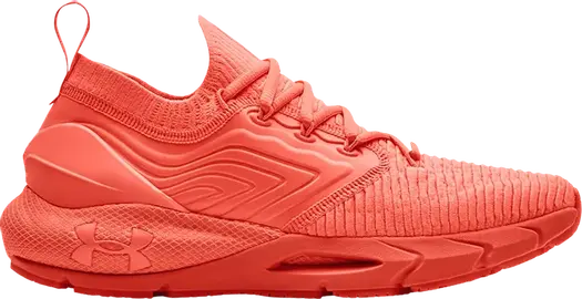 Кроссовки Under Armour HOVR Phantom 2 IntelliKnit Electric Tangerine, красный