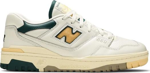 Кроссовки New Balance Aimé Leon Dore x 550 'Green Yellow', зеленый