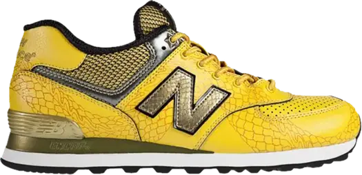 Кроссовки New Balance 574 Year of the Dragon, желтый