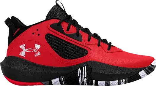 Кроссовки Under Armour Lockdown 6 GS Red Black, красный