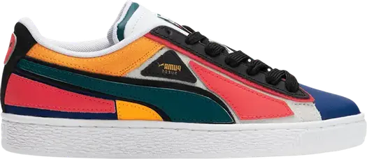 Кроссовки Puma Suede Big Kid Layers, разноцветный