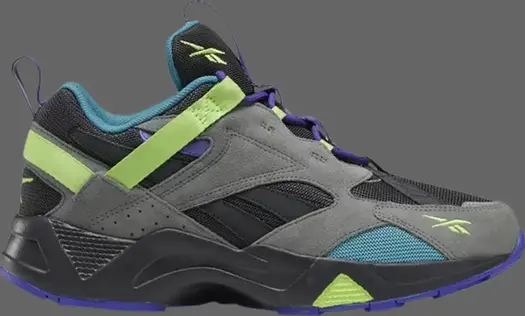 Кроссовки aztrek 96 adventure 'lime' Reebok, серый