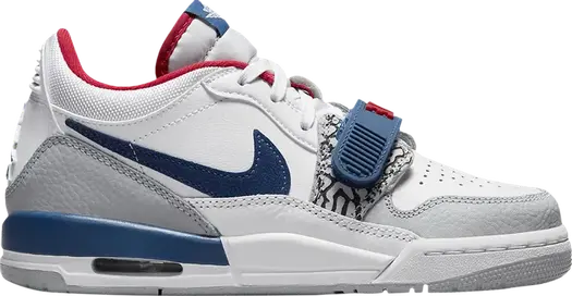Кроссовки Jordan Legacy 312 Low GS White French Blue, белый