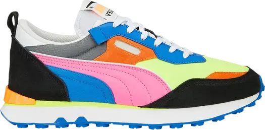 Кроссовки Puma Rider FV Future Vintage - Lime Squeeze Royal, зеленый