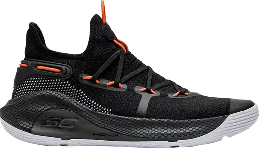 Кроссовки Under Armour Curry 6 Oakland Sideshow, черный