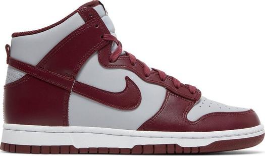 Кроссовки Nike Dunk High 'Dark Beetroot', красный