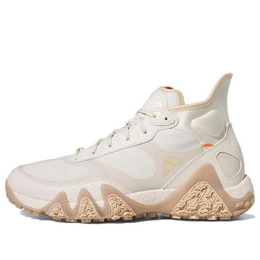 Кроссовки Adidas Adicross Hi Boost Golf Shoes 'Aluminium Magic Beige Impact Orange', цвет aluminium / magic beige / impact orange