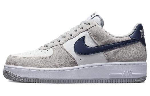 Кроссовки Nike Air Force 1 Low '07, светло-серый/темно-синий