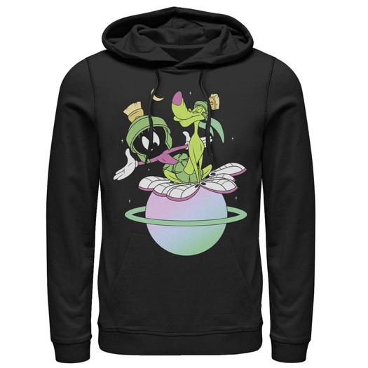 Мужская красочная толстовка с героями Looney Tunes Марвин и планета К-9 Licensed Character