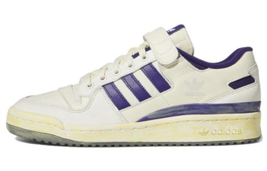 Кроссовки Adidas Originals Forum Skateboarding Unisex HP9542, белый/темно-фиолетовый