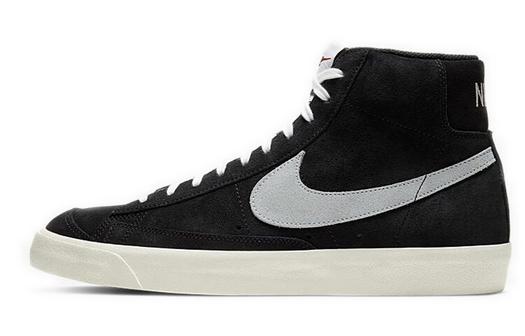 Кроссовки Nike Blazer Mid 77, черный/светло-серый