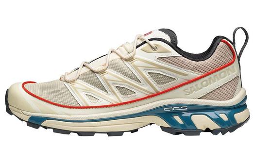 Кроссовки Salomon XT-6 Running Unisex, бежевый/красный