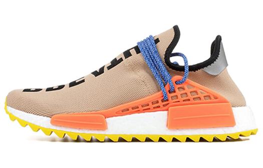 Кроссовки Adidas Originals Pharrell Hu Lifestyle Unisex, бежевый/оранжевый
