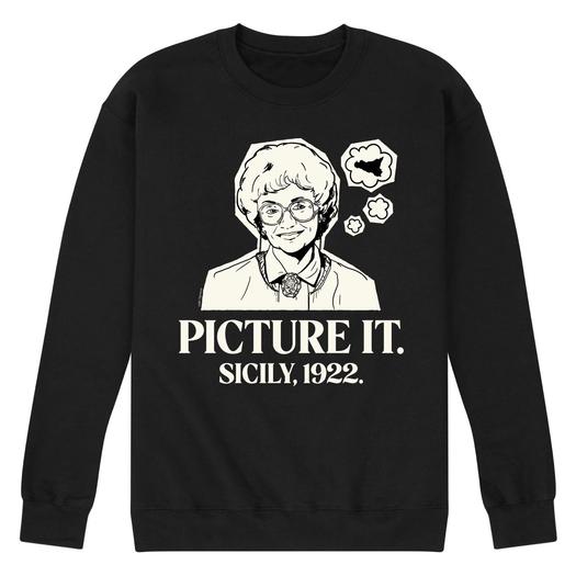 Мужской свитшот Golden Girls Picture Sicily Licensed Character