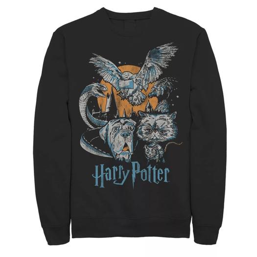 Мужской свитшот с плакатом «Гарри Поттер Ночь животных» Harry Potter