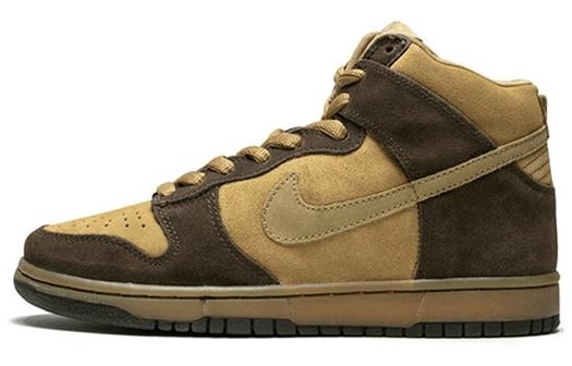 Кроссовки Nike Dunk SB High, коричневый