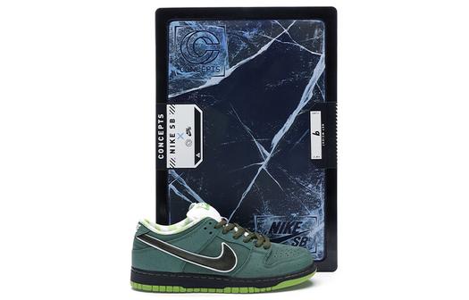 Кроссовки Nike SB Dunk Low Concepts Green Lobster Special Box