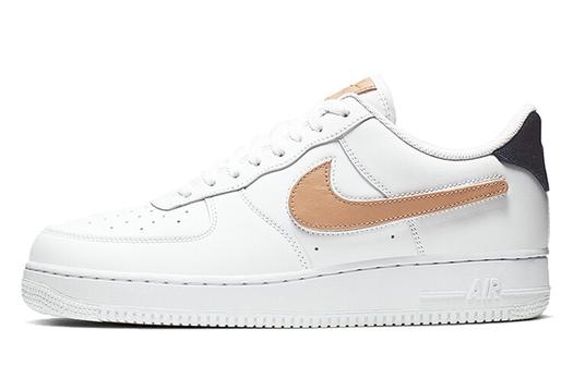 Кроссовки Nike Air Force 1 Low Removable Swoosh Pack White Vachetta Tan