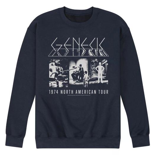 Мужской свитшот Genesis 1974 Tour Licensed Character