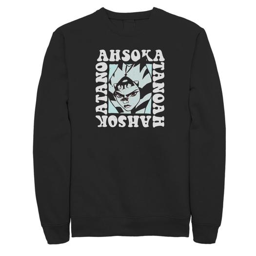 Мужской свитшот с плакатом «Звездные войны Асока Groovy Box» Licensed Character