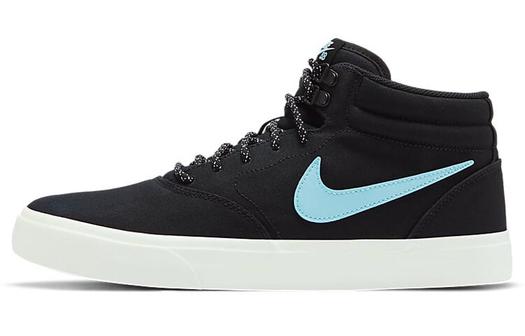 Кроссовки для скейтбординга Nike SB Charge, черный/голубой