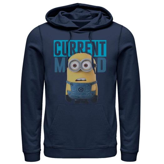 Мужской пуловер с капюшоном Minions Current Mood Licensed Character