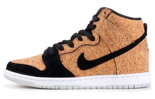 Кроссовки Nike Sb Dunk High Cork, коричнеый/черный