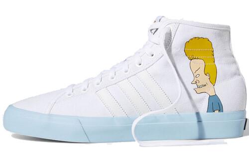 Кроссовки Adidas Originals Skateboarding Unisex, белый/голубой