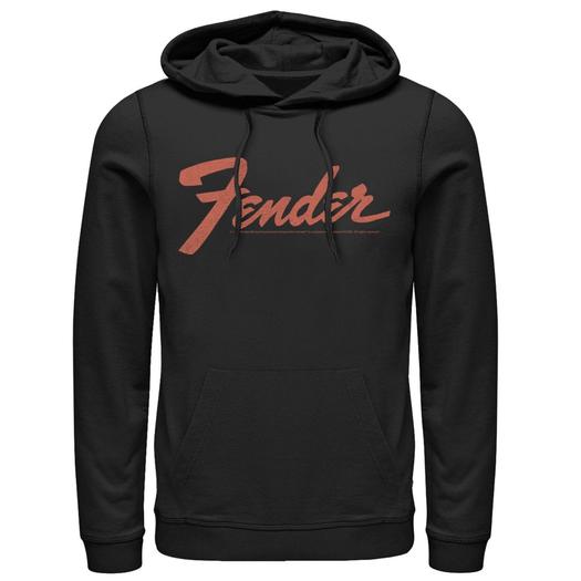 Мужская толстовка с логотипом Fender Simple оранжевого цвета Licensed Character