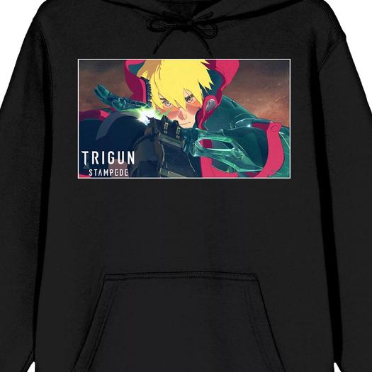 Мужская толстовка с рисунком Trigun Stampede Vash и логотипом Licensed Character