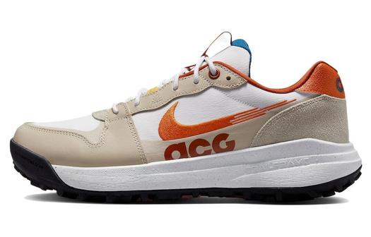 Кроссовки Nike ACG Lowcate, бежевый/оранжевый