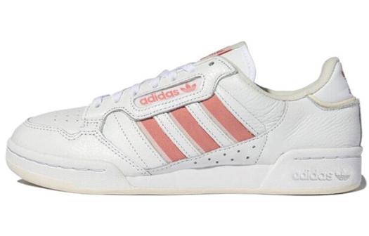 Кроссовки Adidas Originals Continental Unisex, белый/розовый