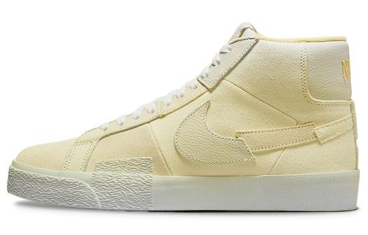 Блейзер Nike SB Zoom Blazer Mid PRM лимонного цвета