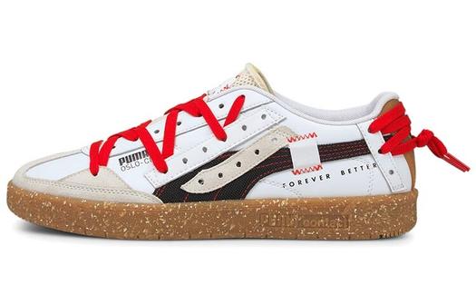 Кроссовки Puma Oslo-City Skate Unisex, белый/красный/черный