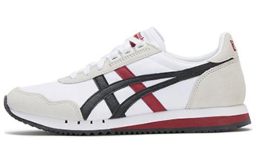 Кроссовки Onitsuka Tiger Dualio Lifestyle Unisex, белый/черный/красный