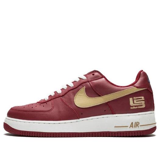 Кроссовки Nike Air Force 1 Low 'LeBron James', красный