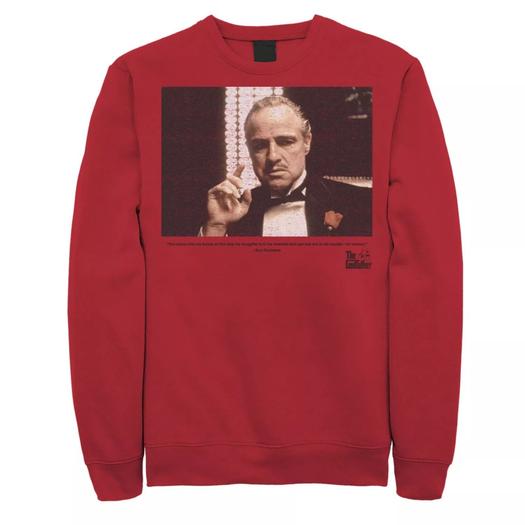 Мужской свитшот The Godfather The Don Licensed Character