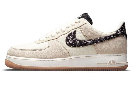 Кроссовки Nike Air Force 1 Low, бежевый/черный