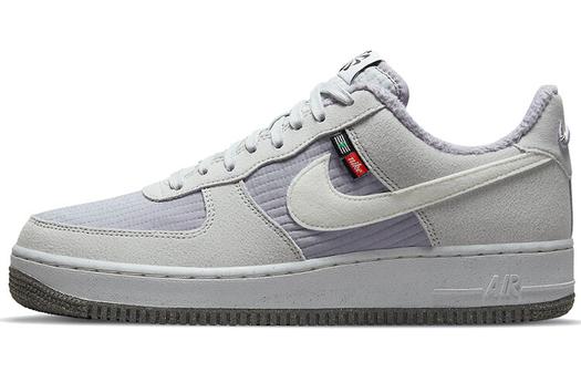 Кроссовки Nike Air Force 1 Low, серый/фиолетовый