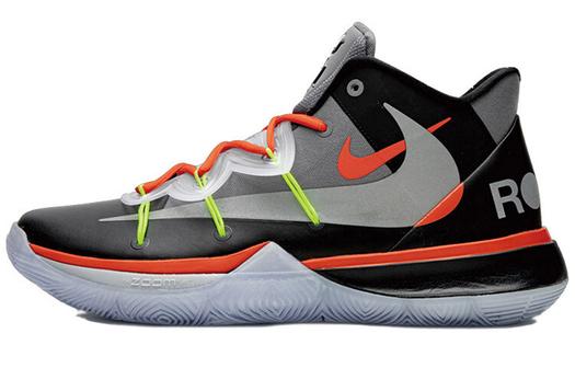 Кроссовки Nike Kyrie 5 Rokit, серый/черный/оранжевый