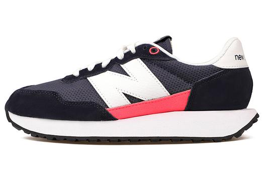 Кроссовки New Balance NB 237 Unisex, черный/белый/розовый