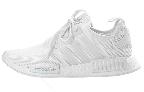 Кроссовки Adidas Originals Nmd R1 White Monochrome