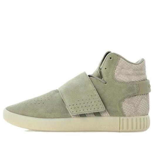 Кроссовки adidas Tubular Invader Strap 'Dark Green', зеленый