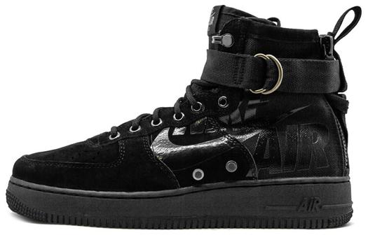 Кроссовки Nike Sf Air Force 1 Mid Black Cool Grey