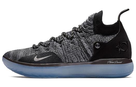 Кроссовки Nike KD 11 Oreo, черный/серый